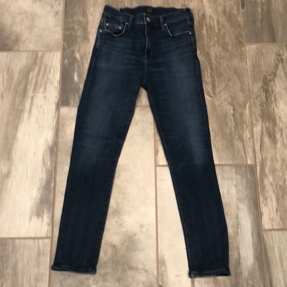 Citizens of humanity rocket crop high rise skinny